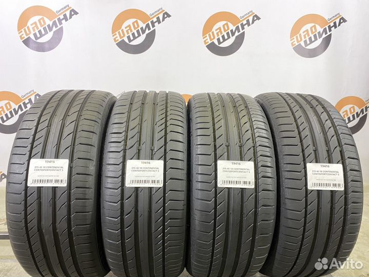 Continental ContiSportContact 5 215/40 R18