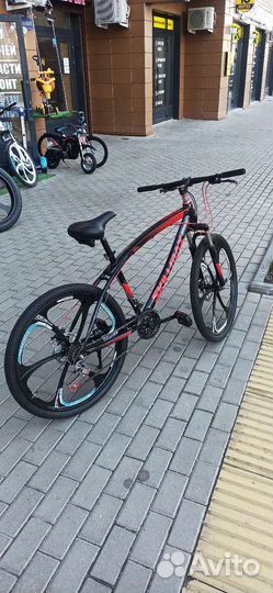 Велосипед на 26 литых дисках, новый 21 скорость