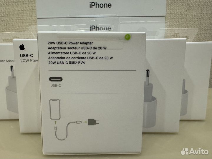 Оригинальный зарядный блок Apple