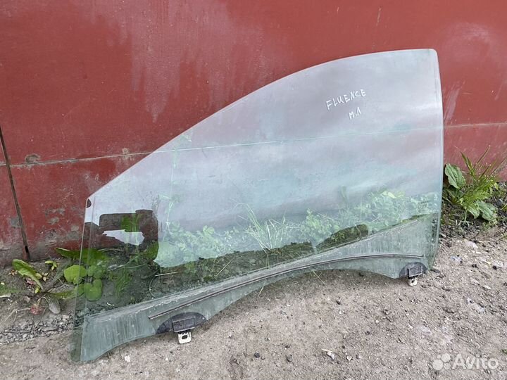 Стекло левое переднее renault fluence