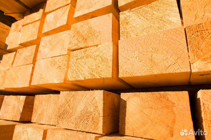 Обрезной брус 200х200мм, гост