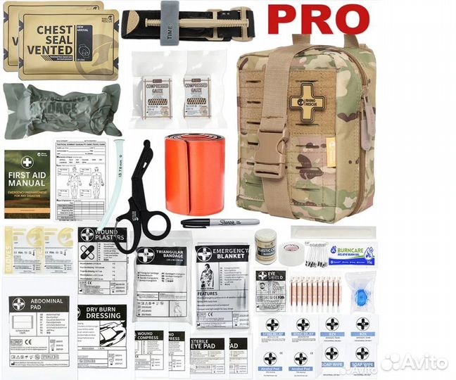 Тактическая Аптечка Rhino Rescue PRO Оригинал