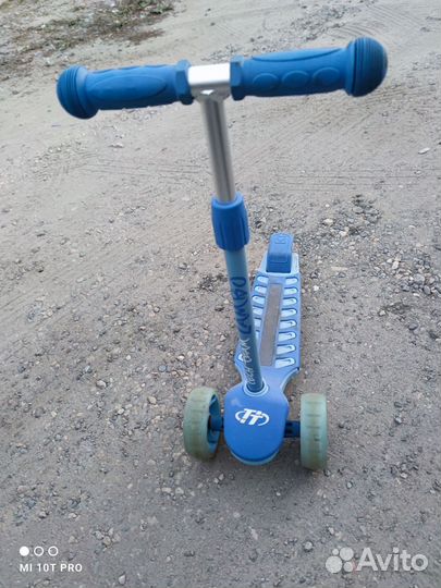 Самокат детский трехколесный бу