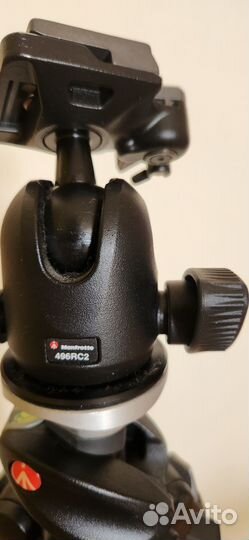 Штатив Manfrotto 190xprob+голова Manfrotto 496RC2