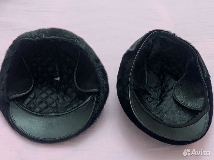 Береты для мужчин с натуральным мехом