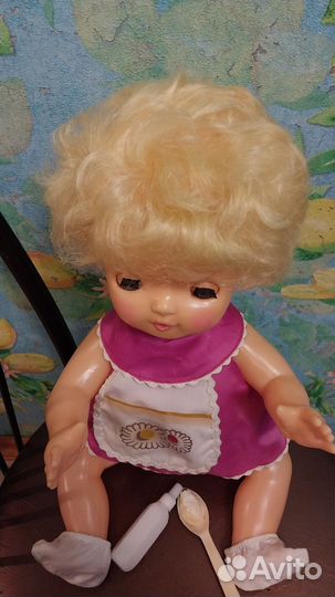 Кукла СССР непослушная аленка