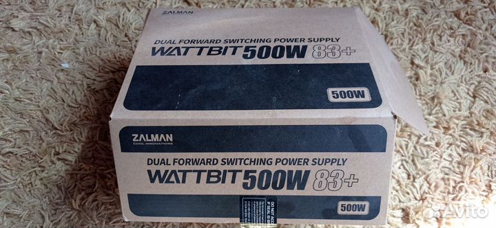 Блок питания zalman wattbit 500w