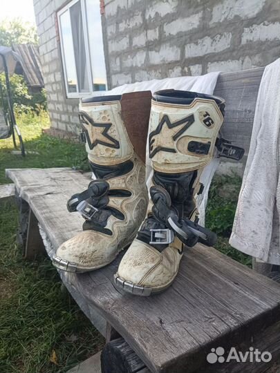 Мотоботы кроссовые 43