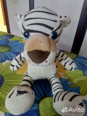 Подарок Белый тигренок