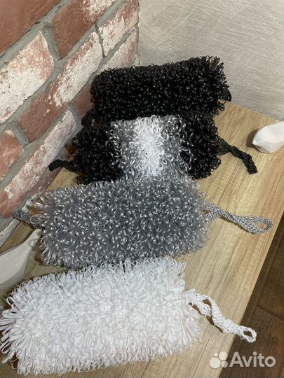 Мочалка ручной работы