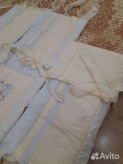 Бортики в детскую кроватку