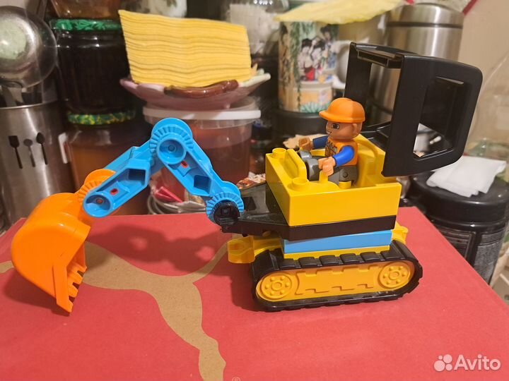 Конструктор lego 10931 duplo Грузовик экскаватор