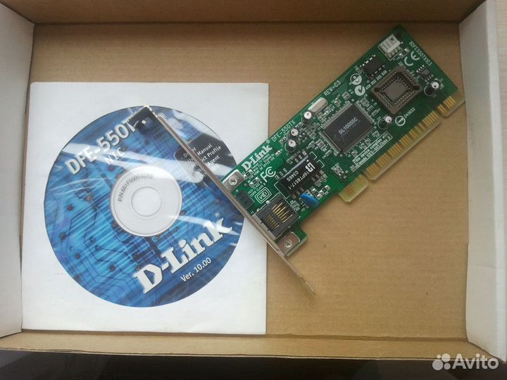 Сетевой адаптер D-Link DFE-550TX