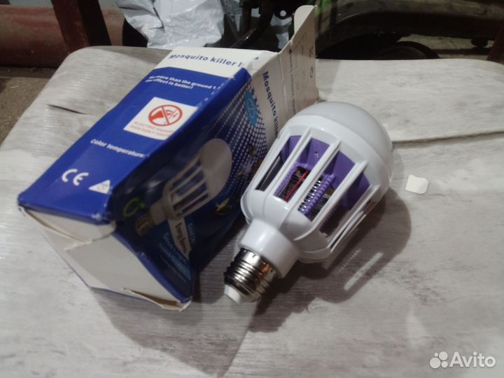 Светодиодная лампа от комаров, 9W