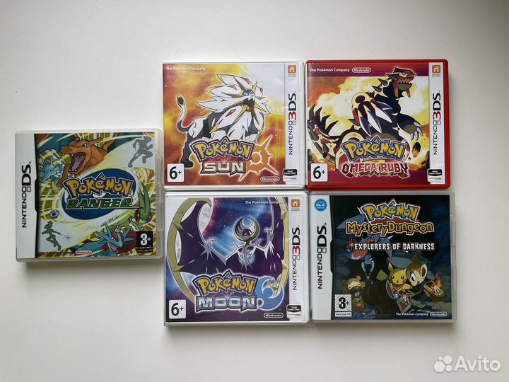 Игры Pokemon ds 3ds