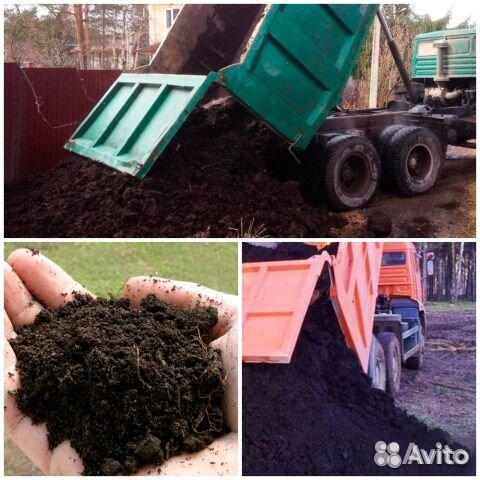 Чернозем, Перегной, Грунт плодородный для растений