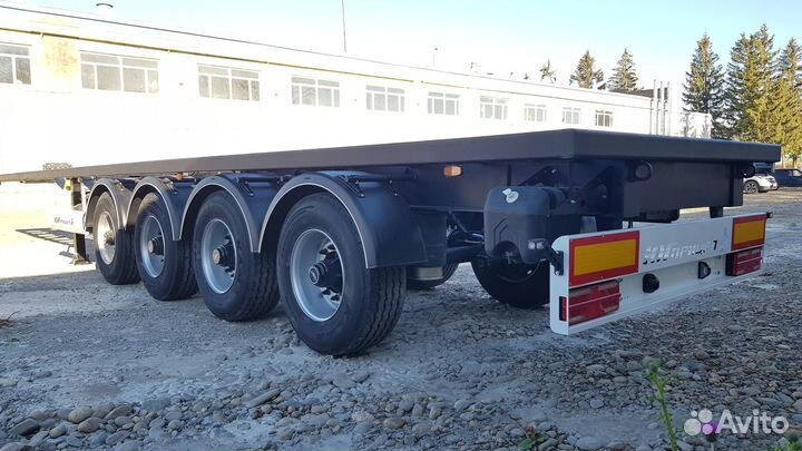 Полуприцеп бортовой ЮгПрицеп 925500, 2024