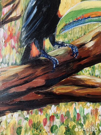 Картина маслом на холсте новая