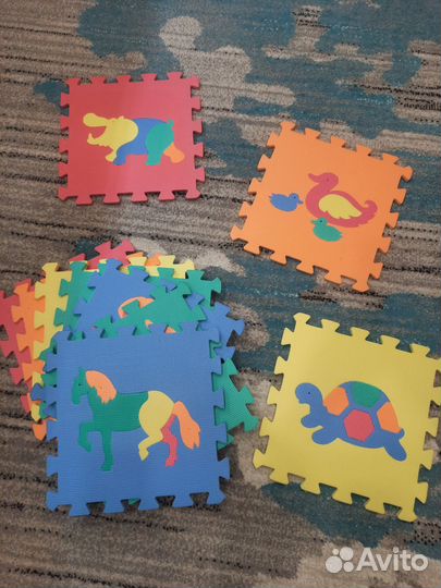 Детский коврик пазл