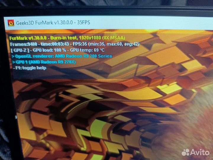 Видеокарта R9 270x 2gb