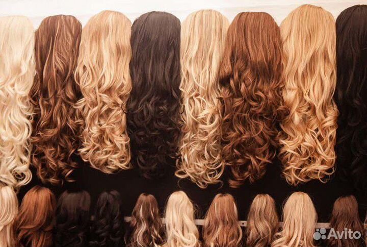 Парики Хвосты Шиньоны