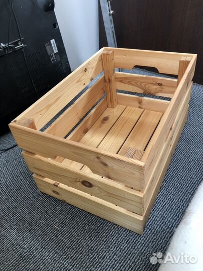 Ящик икеа деревянный большой