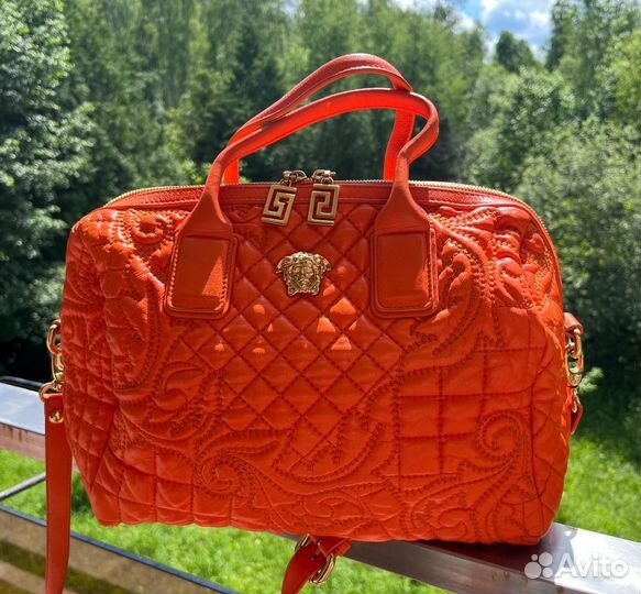 Сумка бренда Versace, оригинал (+босоножки в цвет)