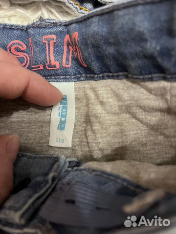 Джинсовка и джинсы для девочки 110 116 объявление продам