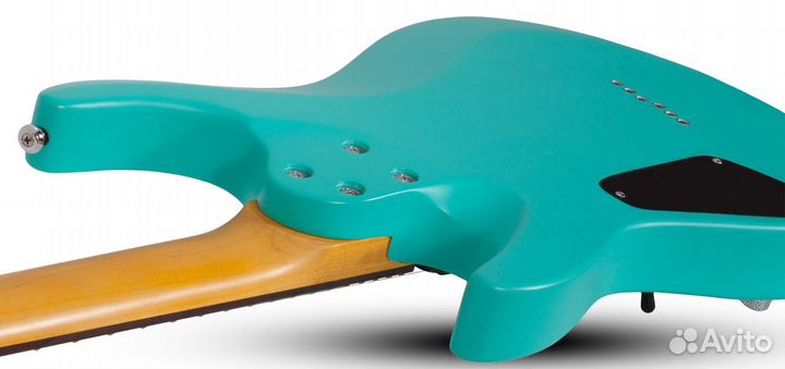 Электрогитара Schecter C-6 Deluxe SAQ Satin Aqua