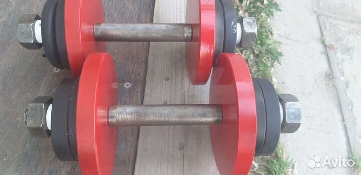 Гантели разборные по 15 кг