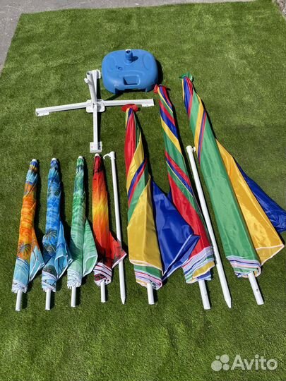 Зонт пляжный 1,6м. 2,4 м 2,8 м 3,0 м