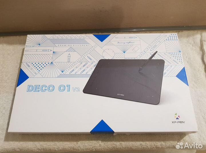 Графический планшет XPPen Deco 01 V2