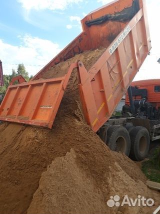 Песок карьерный