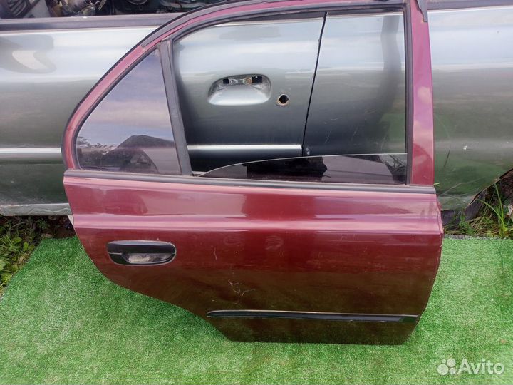 Дверь задняя правая hyundai accent