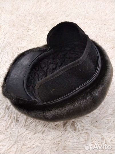 Мужская кепка из нерпы