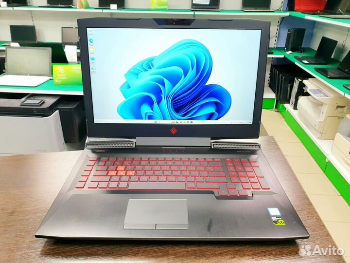 Игровой ноутбук hp omen 17