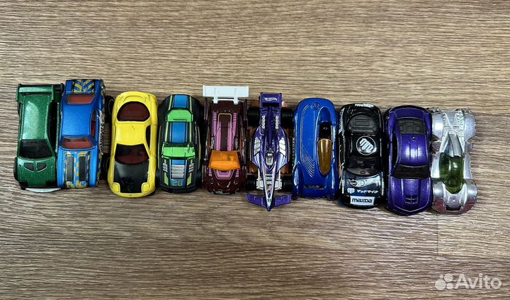 Машинки Hot wheels хот вилс комплектом 10 шт