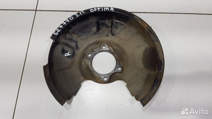 Кожух тормозного диска задний правый (Kia Optima)