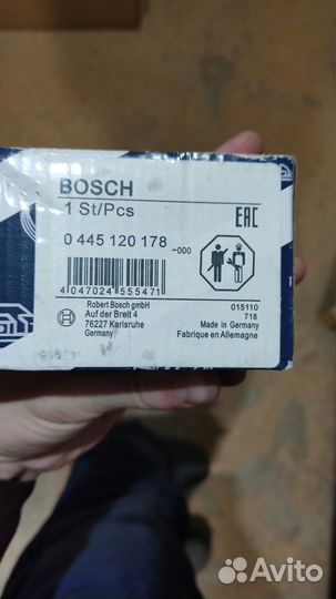 Форсунки Bosch 0445120178