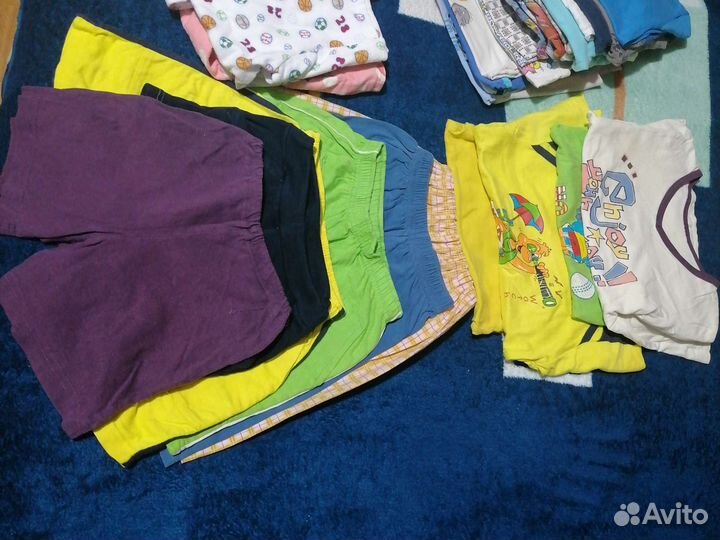 Летние вещи на мальчика 98 104