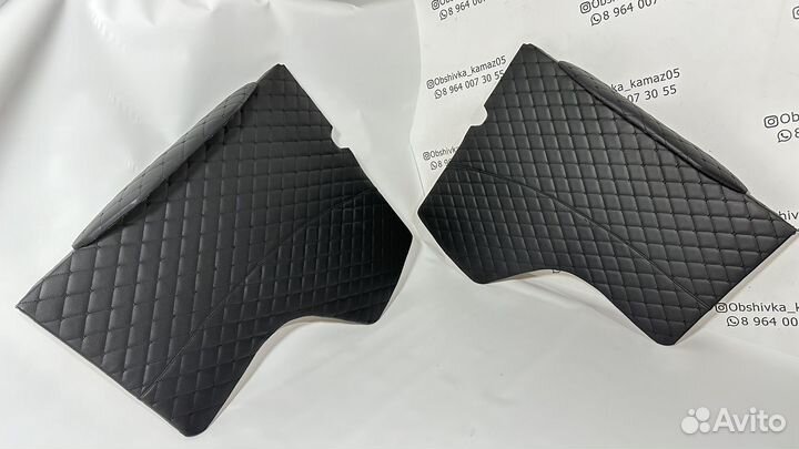 Дверные обшивки на камаз черный ромб