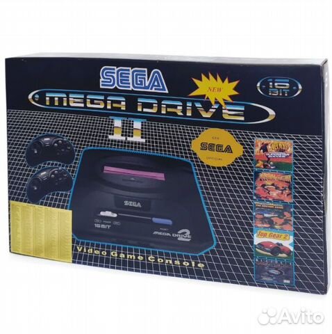 Игровая приставка Sega mega drive 2
