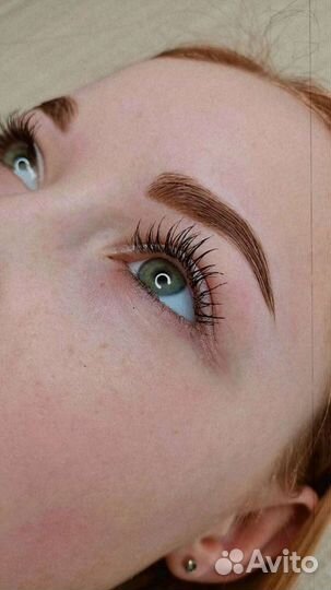 Ламинирование ресниц и бровей