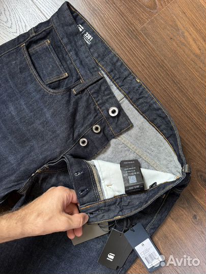 Шорты 31 G-Star RAW джинсовые 3301 Straight