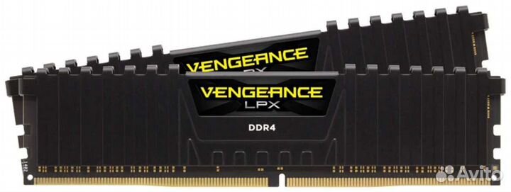 Оперативная память Corsair 16Gb (8+8) DDR4 3600