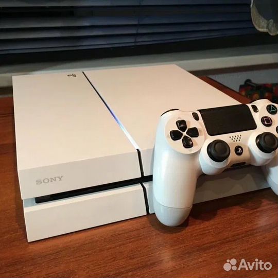 Ps4 1tb белая