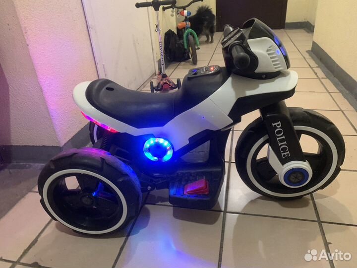 Детский мотоцикл на аккумуляторе