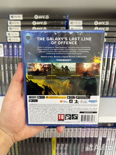 Helldivers 2 ps5 диск новый
