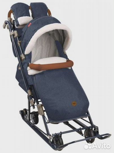 Санки коляска ника 7 8