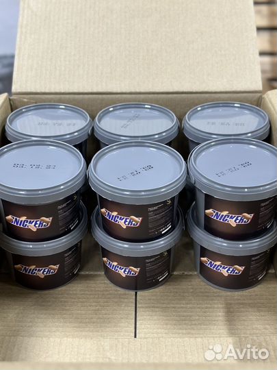 Шоколадная паста сникерс оптом